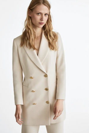 Uterqüe Blazer beige