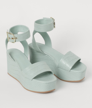 H&M Sandaletten mit Keilabsatz