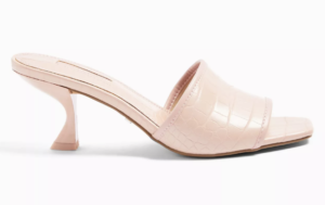 Topshop Kräftig Rosa NUTMEG Pantoletten