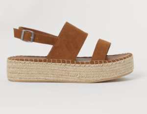 H&M Espadrilles mit Plateau