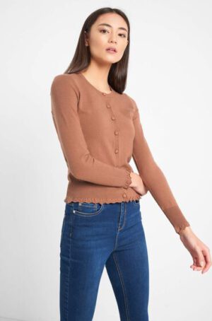 Cardigan mit Knopfleiste