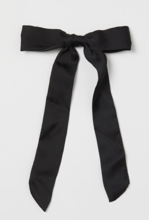 Haarspange mit Satinschleife